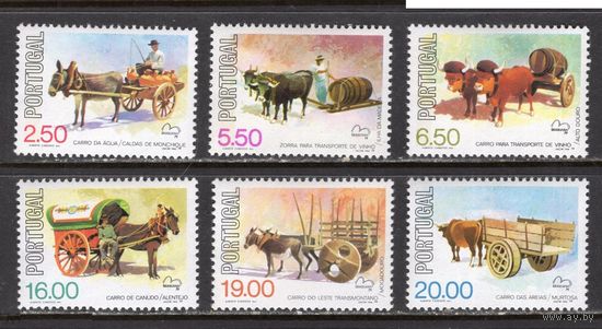 Португалия 1979 ** Фауна Вьючные животные повозки