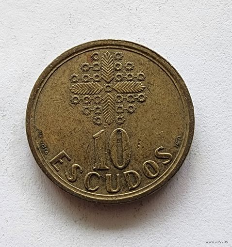 Португалия 10 эскудо, 1999