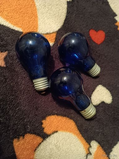 Синие лампочки
