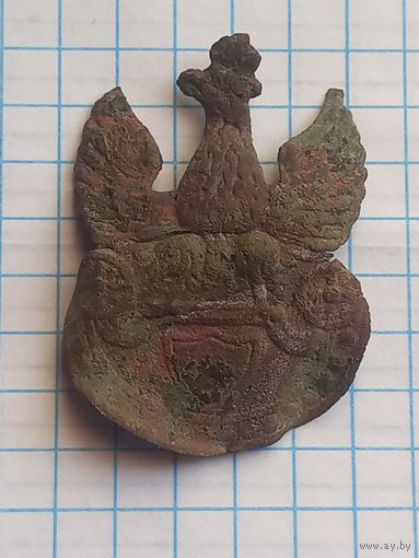 Кокарда "Орёл" , маленький , Польша , с 1 рубля, без мц