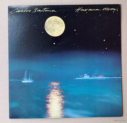 SANTANA	Havana Moon (JAPAN винил  LP 1983)
