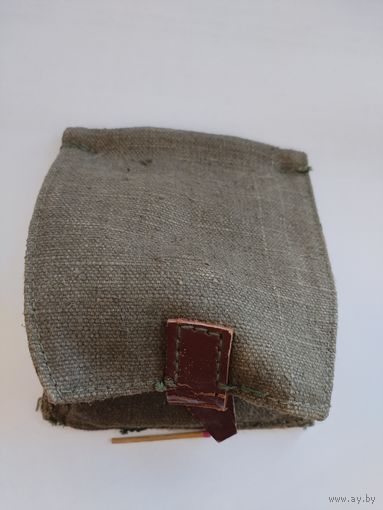 Подсумок брезентовый для 2-х гранат