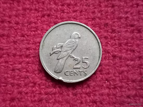 Сейшельские острова ( Сейшелы ) 25 центов 1977 г. Ал-5