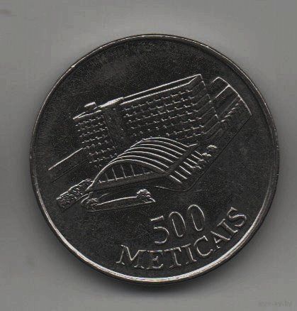НАРОДНАЯ РЕСПУБЛИКА МОЗАМБИК 500 МЕТИКАЛОВ 1994.