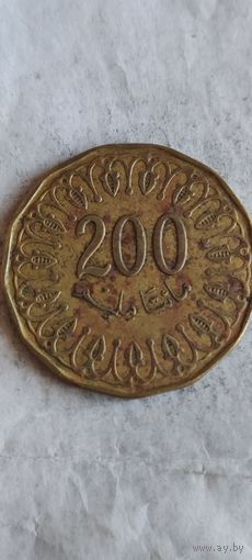 Тунис 200 миллим 2013