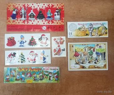 Вкладыши киндер и другие -23