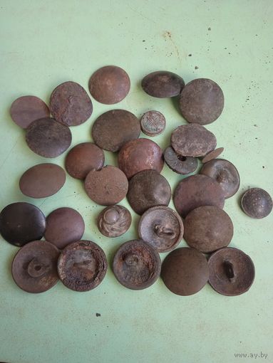 Сборный лот пуговиц