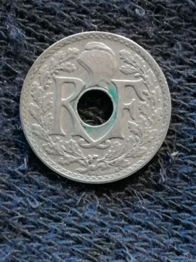 Франция 10 сантим 1936 год, KM# 875