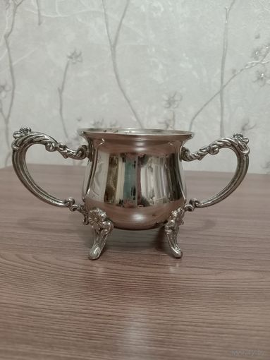 Сахарница декоративная с ручками времён СССР