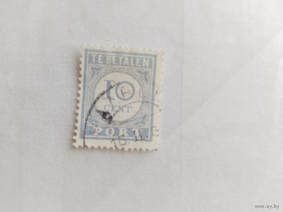 Нидерланды 1912  допл.марка