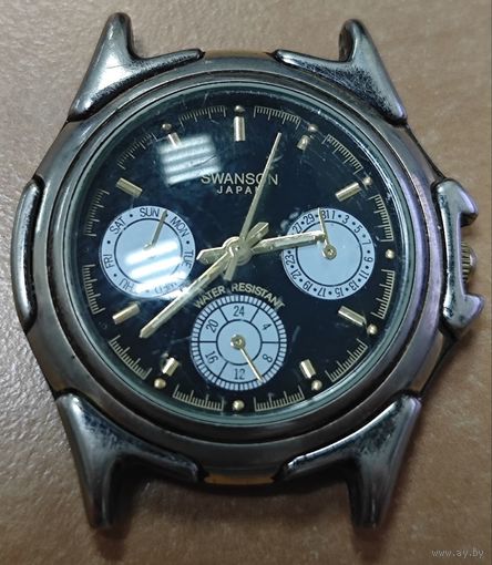 Японские, кварцевые часы. Swanson