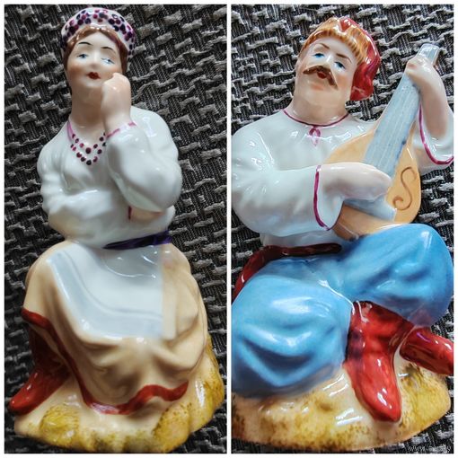 "Казак с казачкой", очень редкая пара. Киев.