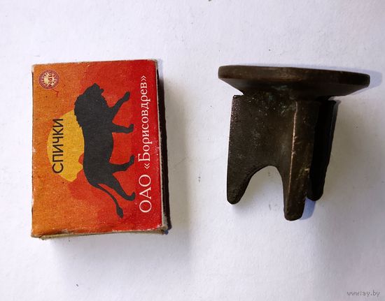 Клапан всасывающий ручного насоса, 30-40-е годы ХХ века. Бронза.