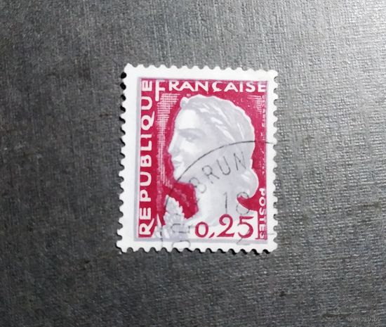 Марка Франция 1960 год Стандартный выпуск