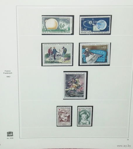 ФРАНЦИЯ.Хронология.РАСПРОДАЖА АЛЬБОМА ПОСТРАНИЧНО !Могут встречаться аккуратные наклейки! СОСТОЯНИЕ НА ФОТО !