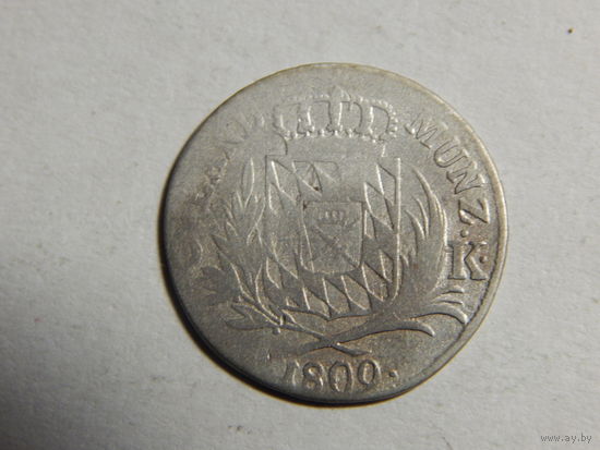 Бавария 6 крейцеров 1809г
