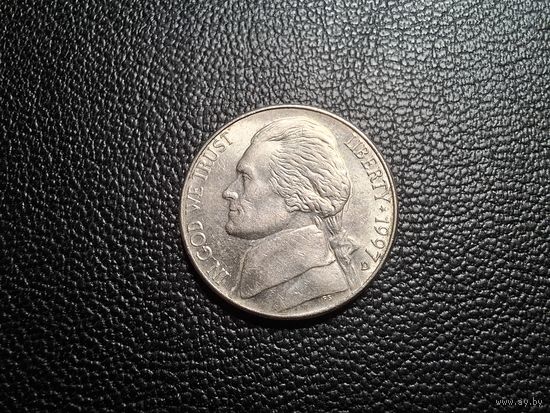 США 5 центов 1997 Джефферсон Никель "D" - Денвер