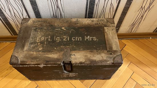 Деревянный немецкий ящик 40-х годов