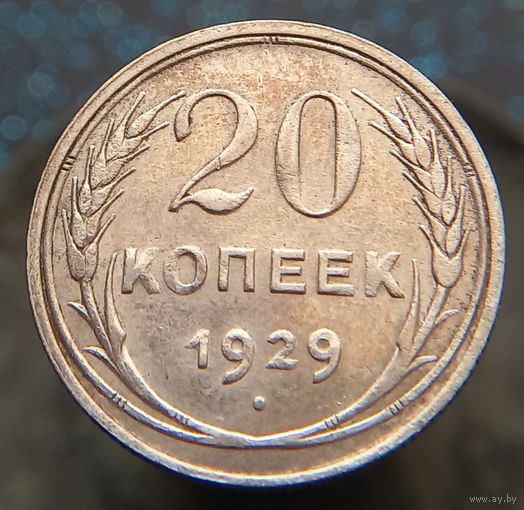 20 копеек 1929 состояние распродажа коллекции