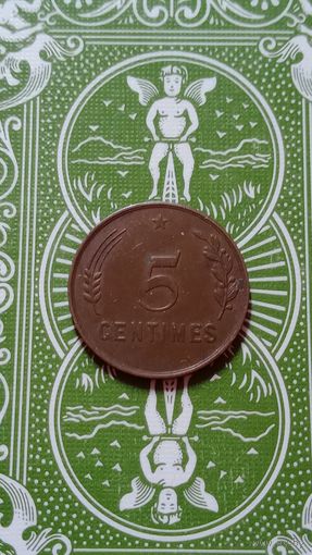 Люксембург 5 сантимов 1930