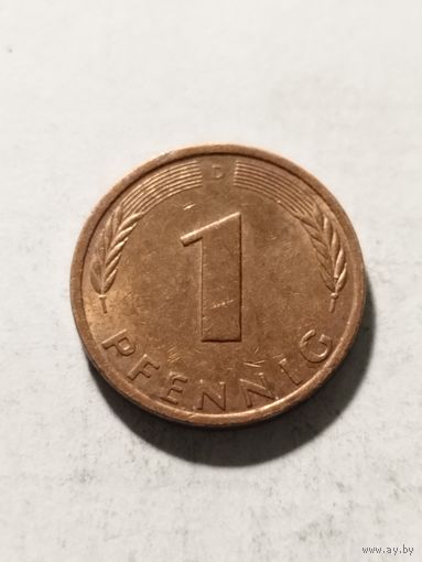 Германия 1 пфенинг 1994 D