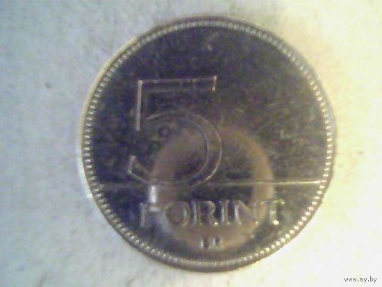 Монеты. Венгрия 5 форинт 2006.