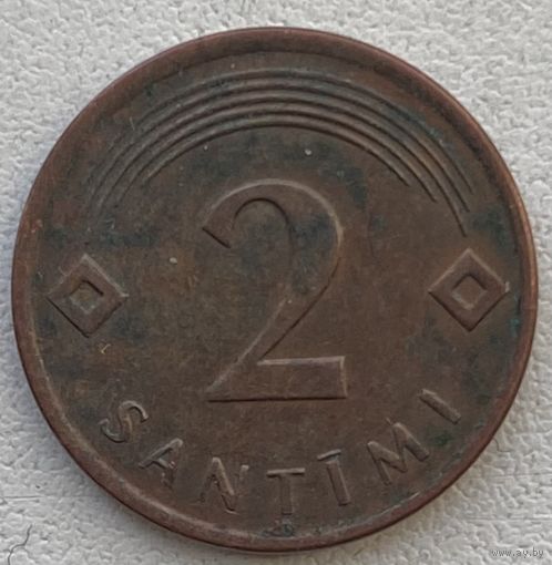Латвия 2 сантима 2009 г.
