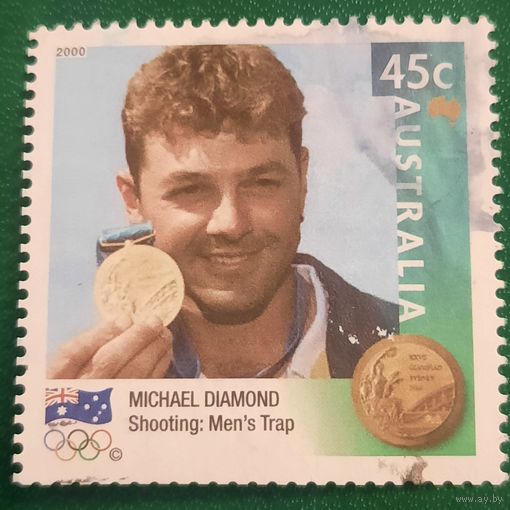 Австралия 2000. Олимпийский чемпион. Стрельба. Michael Diamond