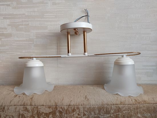 Люстра на два плафона