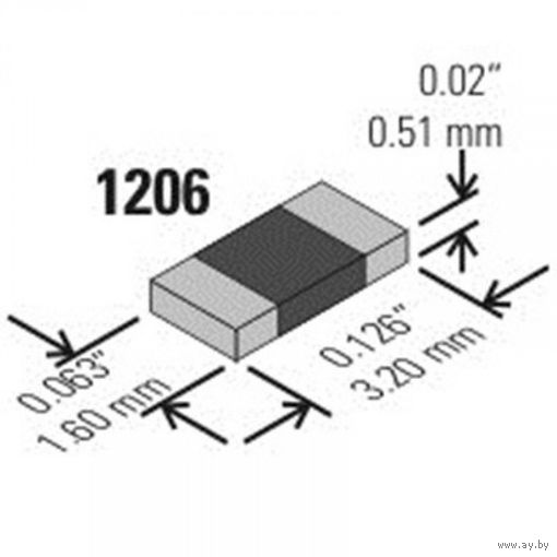 1206. 20 кОм ((цена за 50 шт)) 5% 203. Резисторы чип smd. 20кОм 20k. 3216