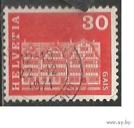 Швейцария. Площадь в Гайсе. 1968г. Mi#882.