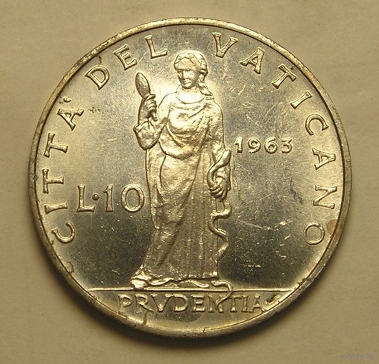 Ватикан 10 Лир 1963 PAULUS VI