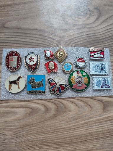 Значки на выбор