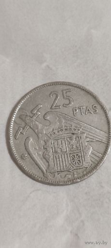 Испания 25 песет 1957 (59)