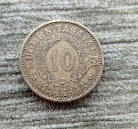 Werty71 Финляндия 10 больших марок 1932