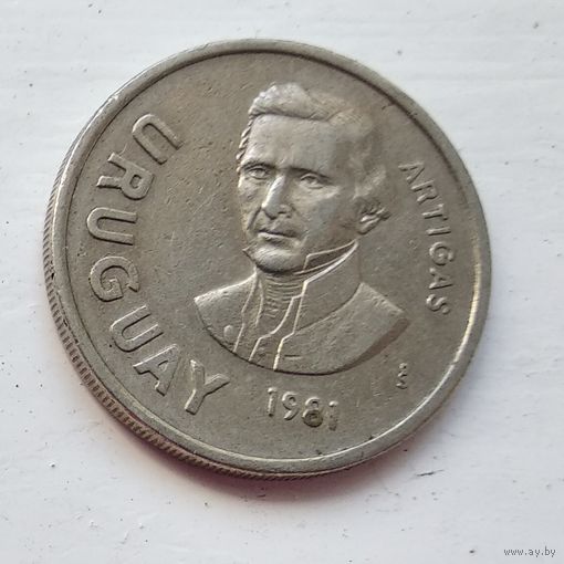 Уругвай 10 новых песо, 1981 5-3-14