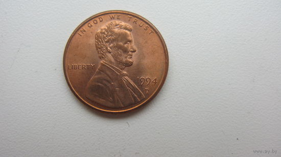 США 1 цент 1994 D