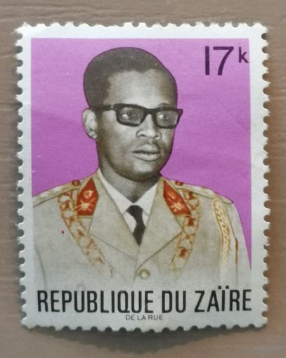 Марка Заир, Жозеф Мобуту, 1973 г.