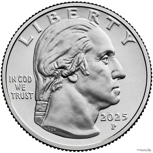 США 25 центов, 2025 P Ида Белл Уэллс UNC