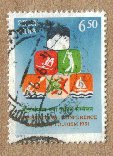 Марка Индия 1991