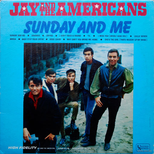 Jay & The Americans – Sunday And Me, LP 1966