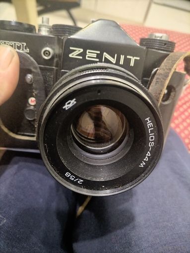 Фотоаппарат Зенит ЕТ , обьектив Helios 44m
