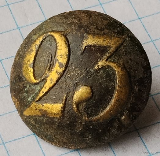 Пуговица РИ. # 23. Высокий рельеф.