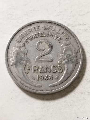 Франция 2 франка 1948