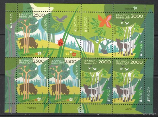 Беларусь. Европа. 2011г.