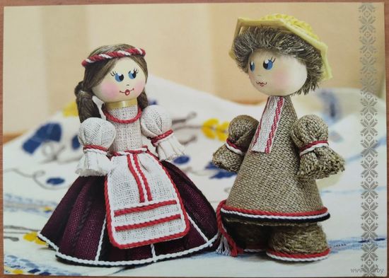 Лялькі з камплекта "Карагод". Беларусь. 2016 г.