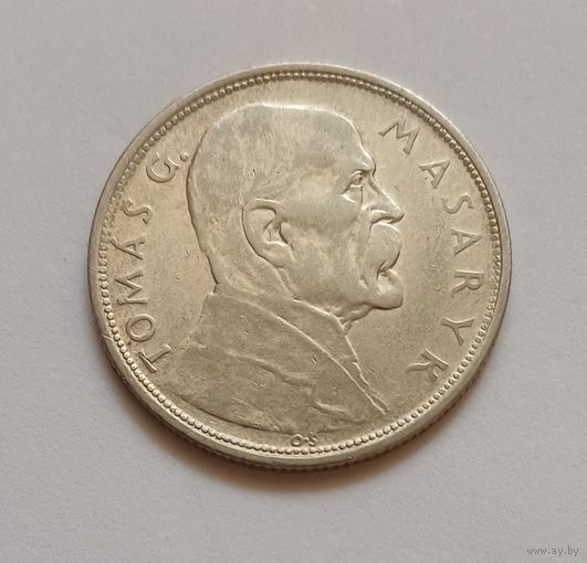 10 крон, 1928г. 700 пр., 10 лет Независимости. Чехословакия.