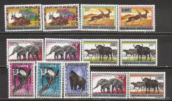 ФФ2 Руанда 1964 Фауна