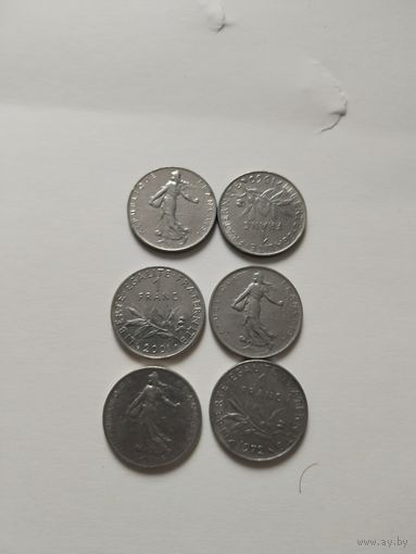 Монеты Франции