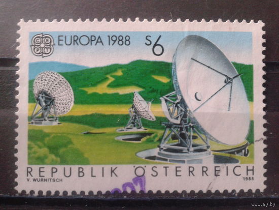 Австрия 1988 Европа, транспорт и коммунникации